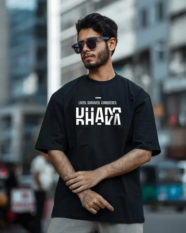 Clustr x Dhaka Drop Shoulder Tees